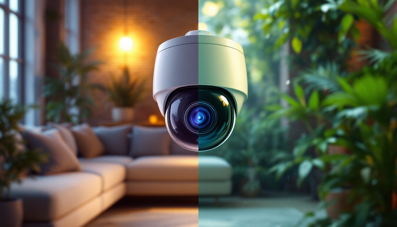 découvrez comment choisir entre caméras de surveillance intérieures et extérieures pour sécuriser efficacement votre domicile ou votre entreprise.