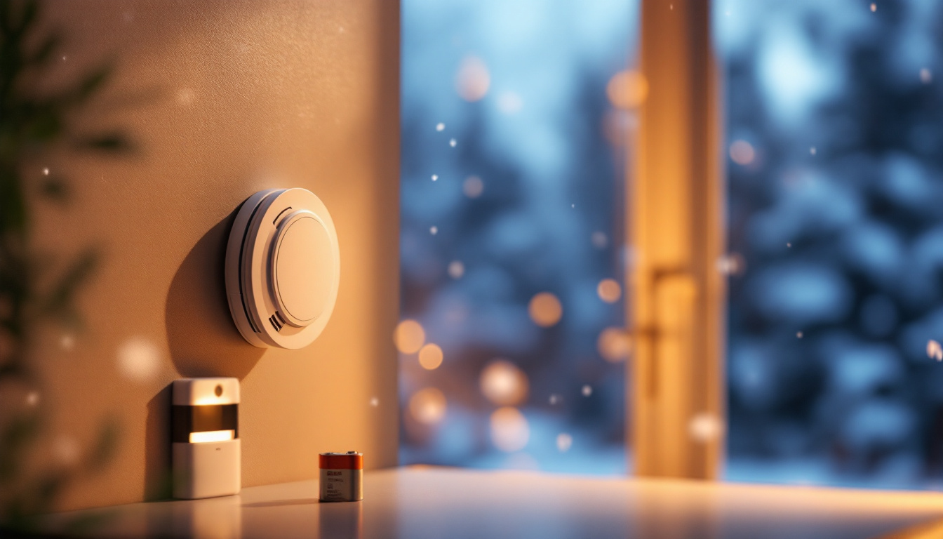 avant l’hiver, vérifiez les batteries et les détecteurs de votre alarme maison pour assurer son bon fonctionnement et protéger votre logement.