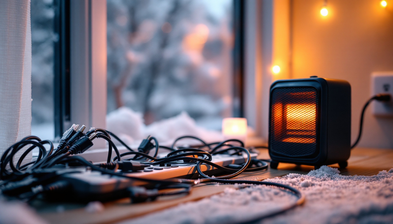 découvrez les erreurs à éviter avec les multiprises et appareils de chauffage en hiver pour limiter les risques de surcharge, de surchauffe et d’incendie.