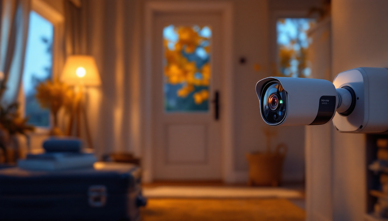 découvrez comment la vidéosurveillance et quelques gestes simples peuvent aider à sécuriser votre logement pendant les vacances de la toussaint.